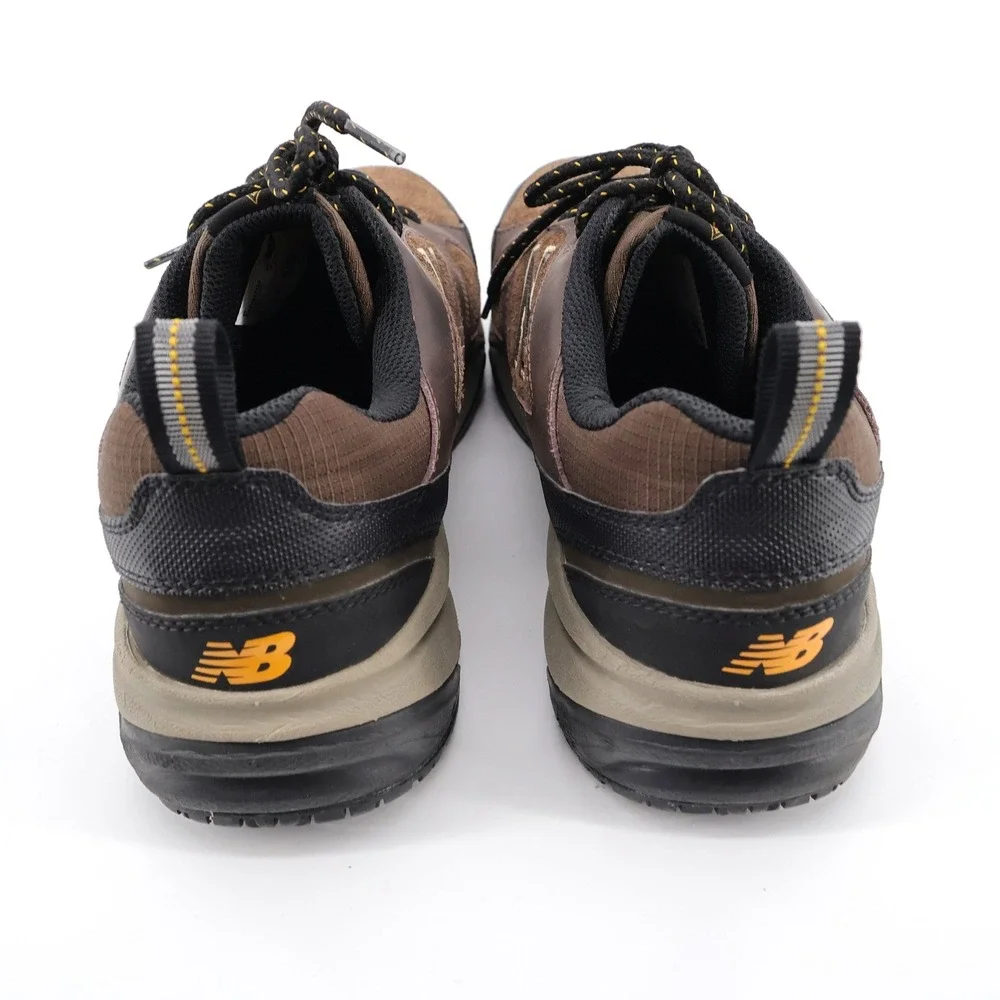 New Balance 627v2 Steel Toe Industrial Work Shoes Brown Low Top Mens 9.5